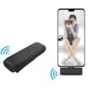 Lapel wireless microphone